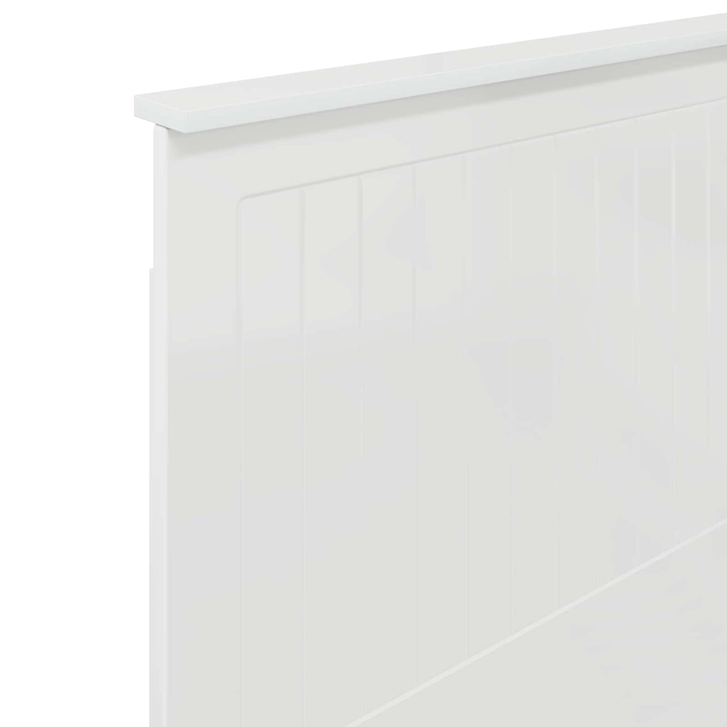 Testiera con testiera Bianco Lucido 75 cm Legno multistrato