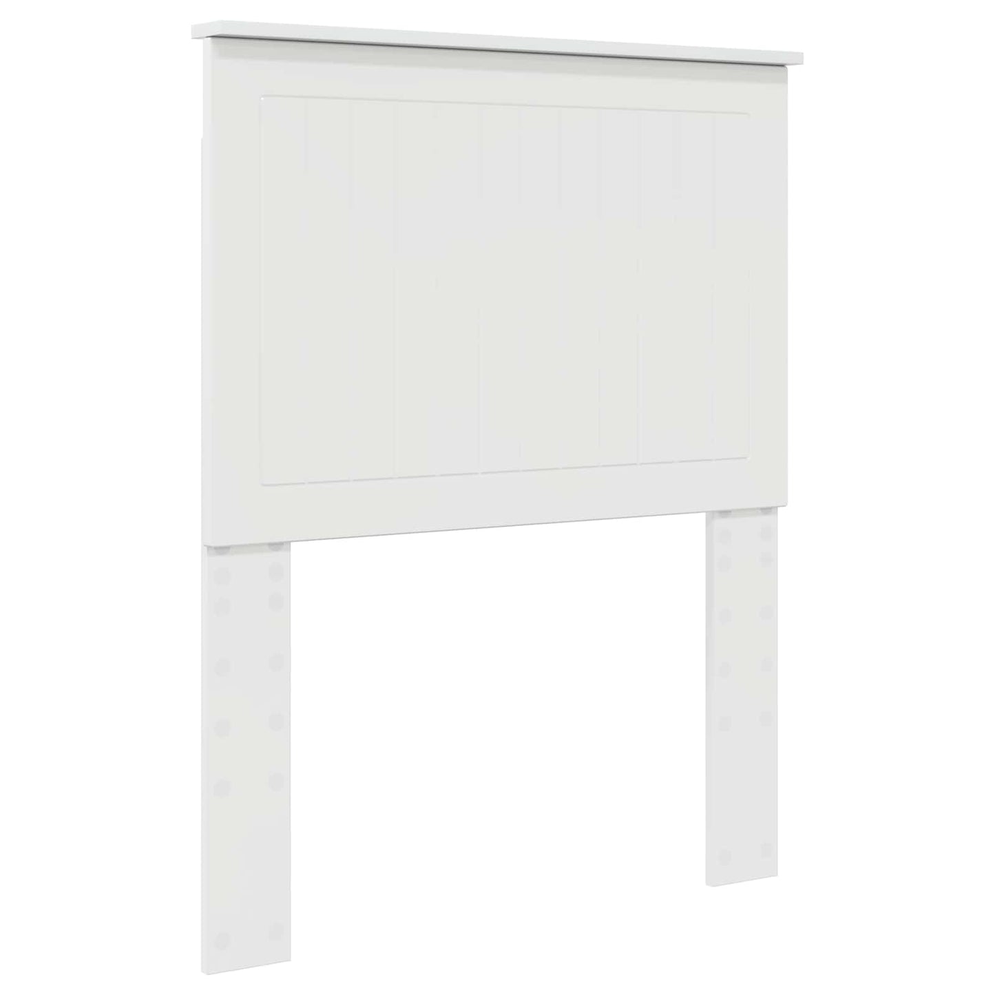 Testiera con testiera Bianco Lucido 75 cm Legno multistrato