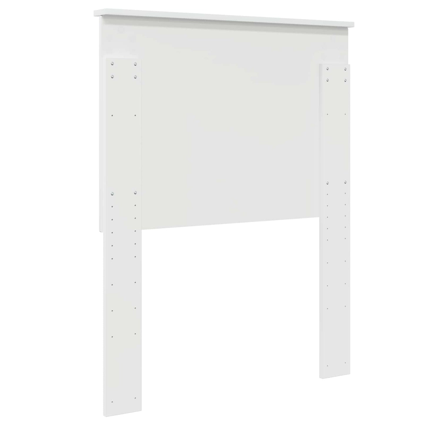 Testiera con testiera Bianco Lucido 75 cm Legno multistrato