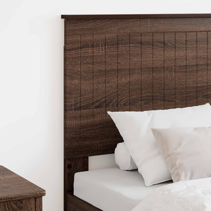 Testiera con testiera Rovere Marrone 75 cm Legno multistrato