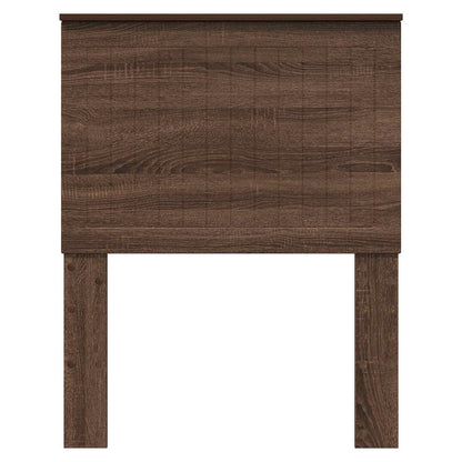 Testiera con testiera Rovere Marrone 75 cm Legno multistrato