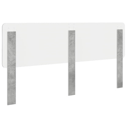 Testiera Grigio cemento Legno ingegnerizzato