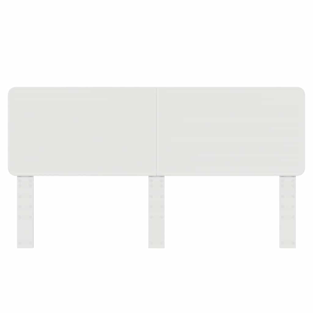 Testiera con testiera Bianco Lucido 200 cm Legno multistrato