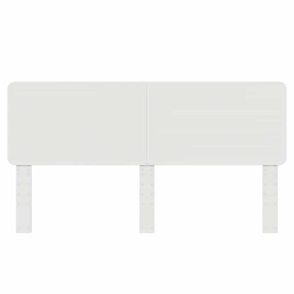 Testiera con testiera Bianco Lucido 180 cm Legno multistrato