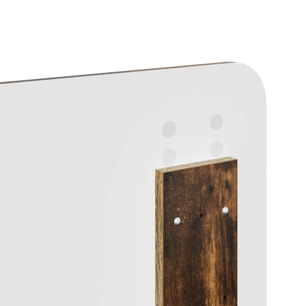 Testiera con testiera Rovere fumé 180 cm Legno multistrato