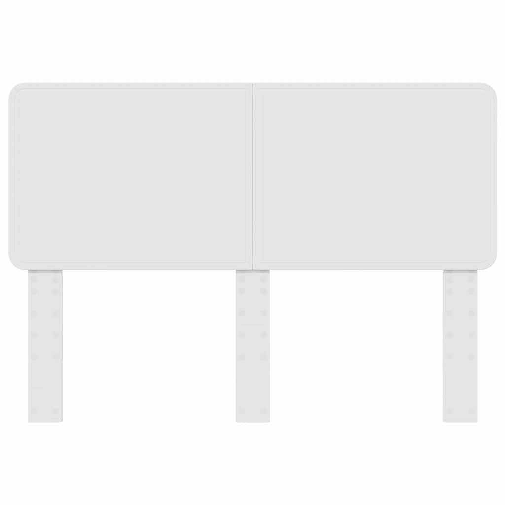 Testiera con testiera Bianco 160 cm Legno multistrato