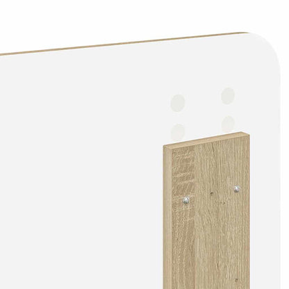 Testiera con testiera Rovere Sonoma 140 cm Legno multistrato