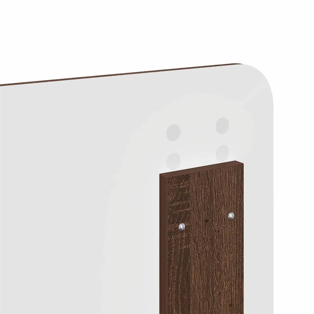 Testiera con testiera Rovere Marrone 140 cm Legno multistrato