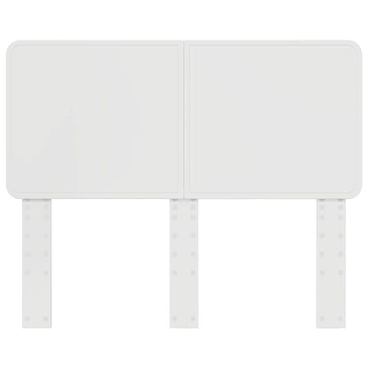 Testiera con testiera Bianco 135 cm Legno multistrato