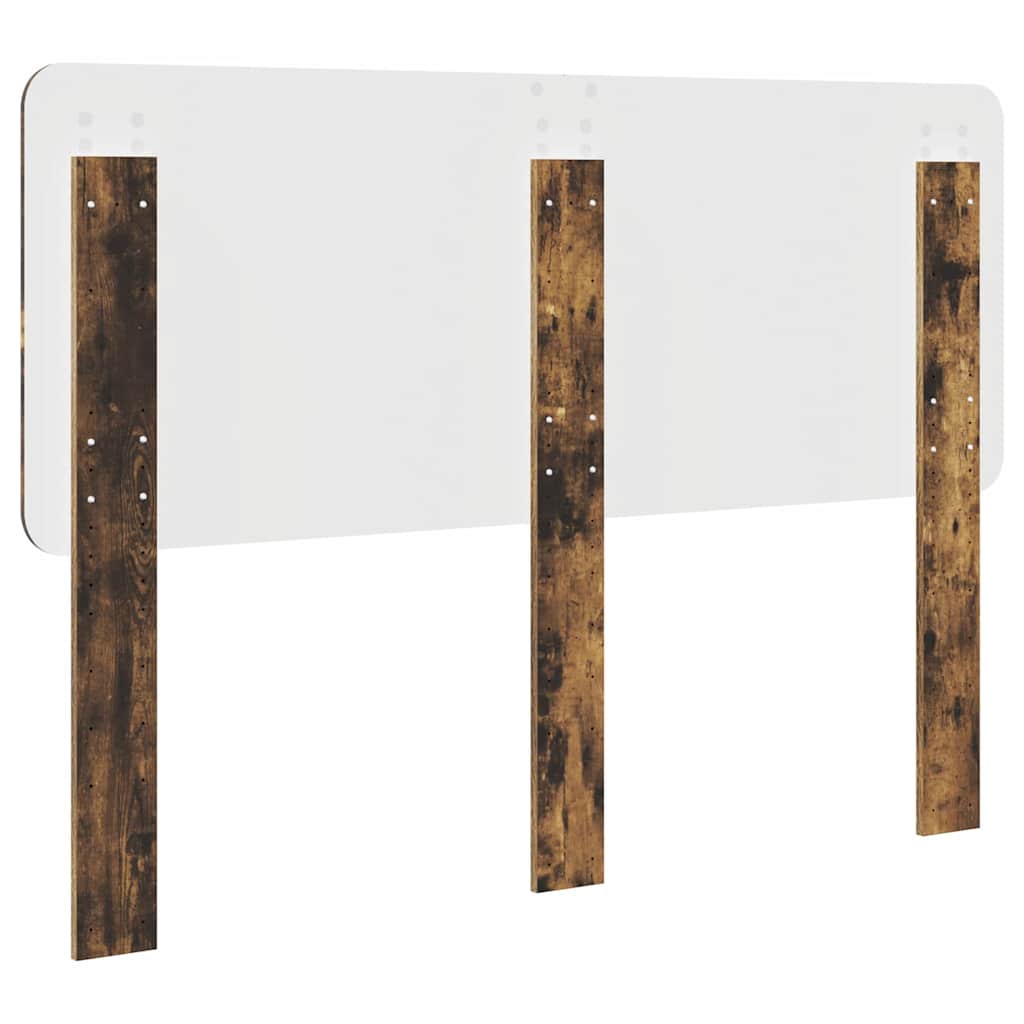 Testiera con testiera Rovere fumé 135 cm Legno multistrato