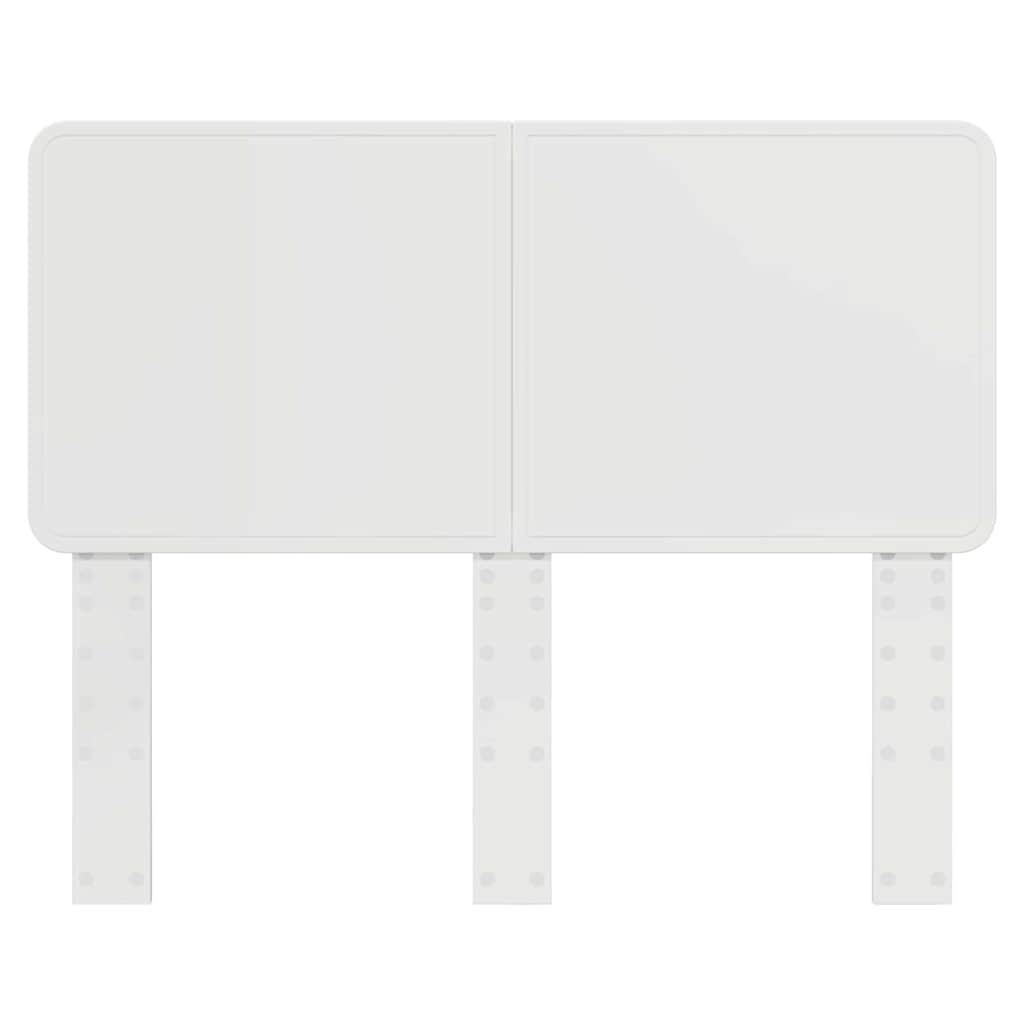 Testiera con testiera Bianco Lucido 120 cm Legno multistrato