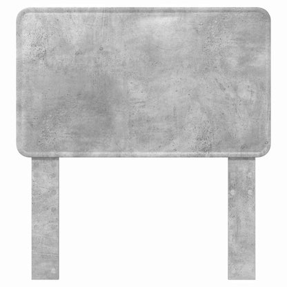 Testiera con testiera Grigio cemento 100 cm Legno multistrato