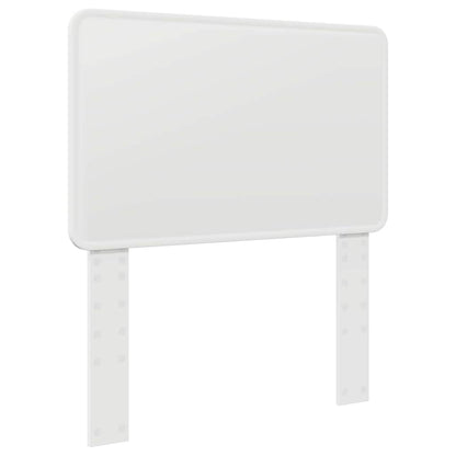 Testiera con testiera Bianco 90 cm Legno multistrato