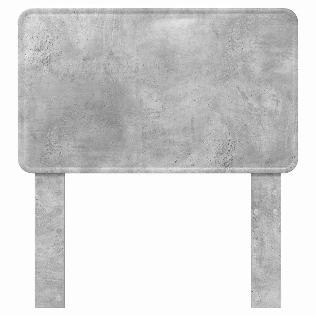 Testiera con testiera Grigio cemento 90 cm Legno multistrato