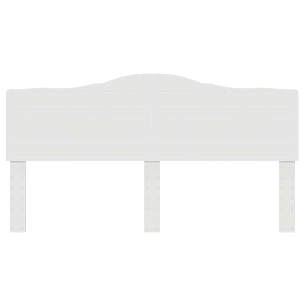 Testiera con testiera Bianco 200 cm Legno multistrato