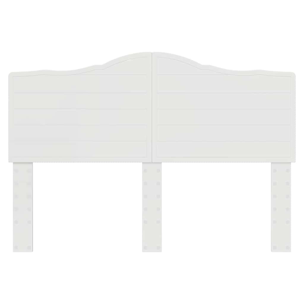 Testiera con testiera Bianco Lucido 160 cm Legno multistrato