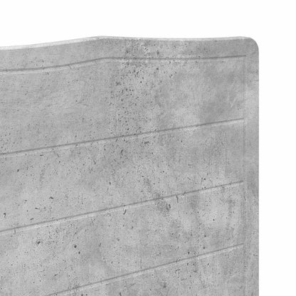 Testiera con testiera Grigio cemento 150 cm Legno multistrato