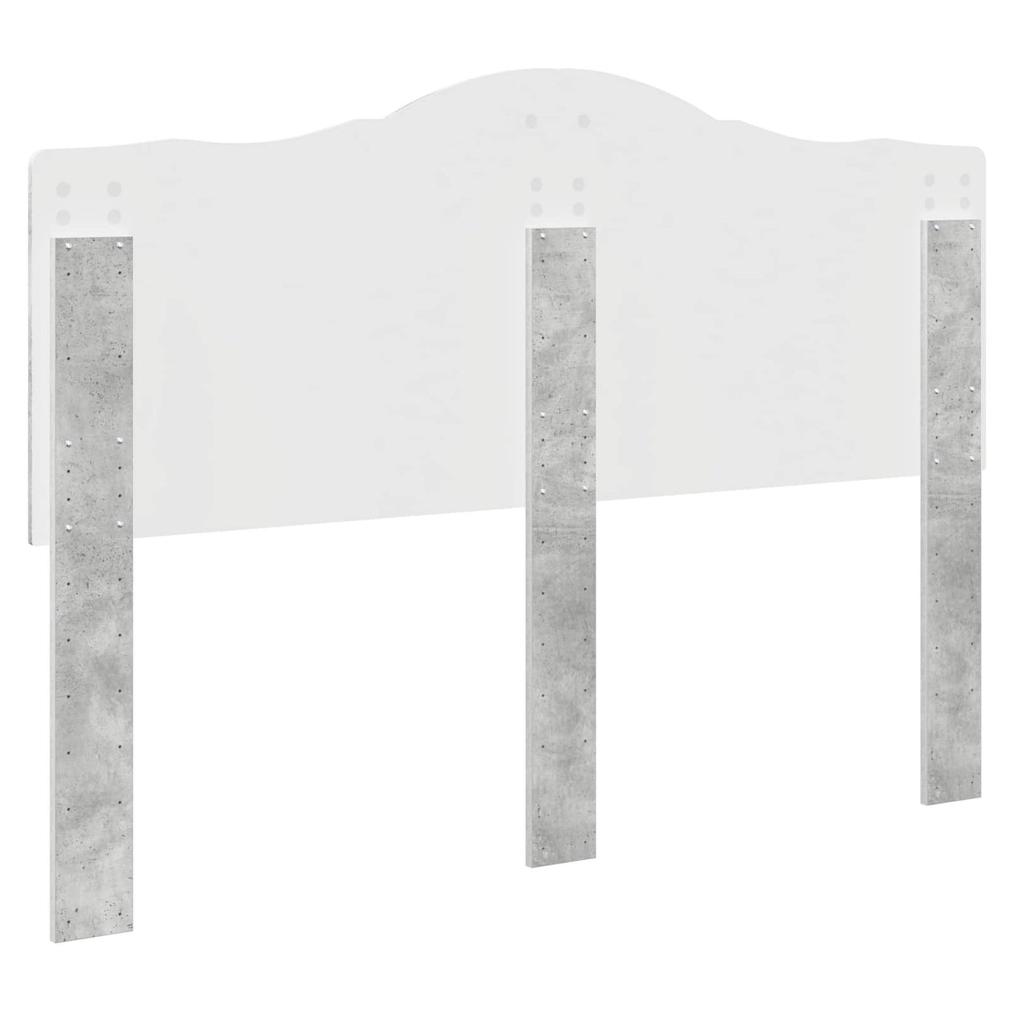 Testiera Grigio cemento Legno multistrato | homemem39