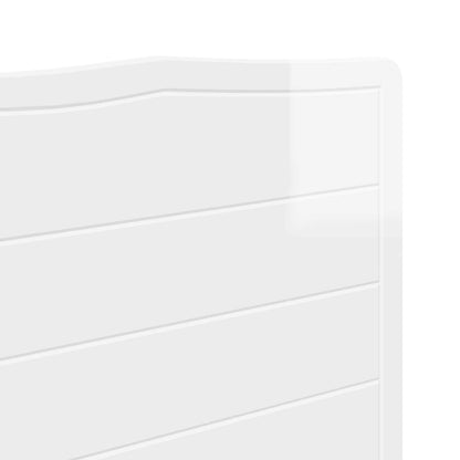 Testiera Bianco Lucido Legno ingegnerizzato