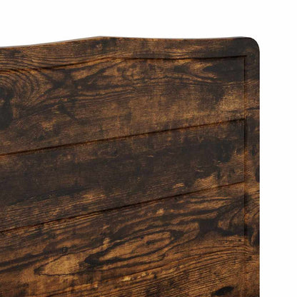 Testiera con testiera Rovere fumé 140 cm Legno multistrato