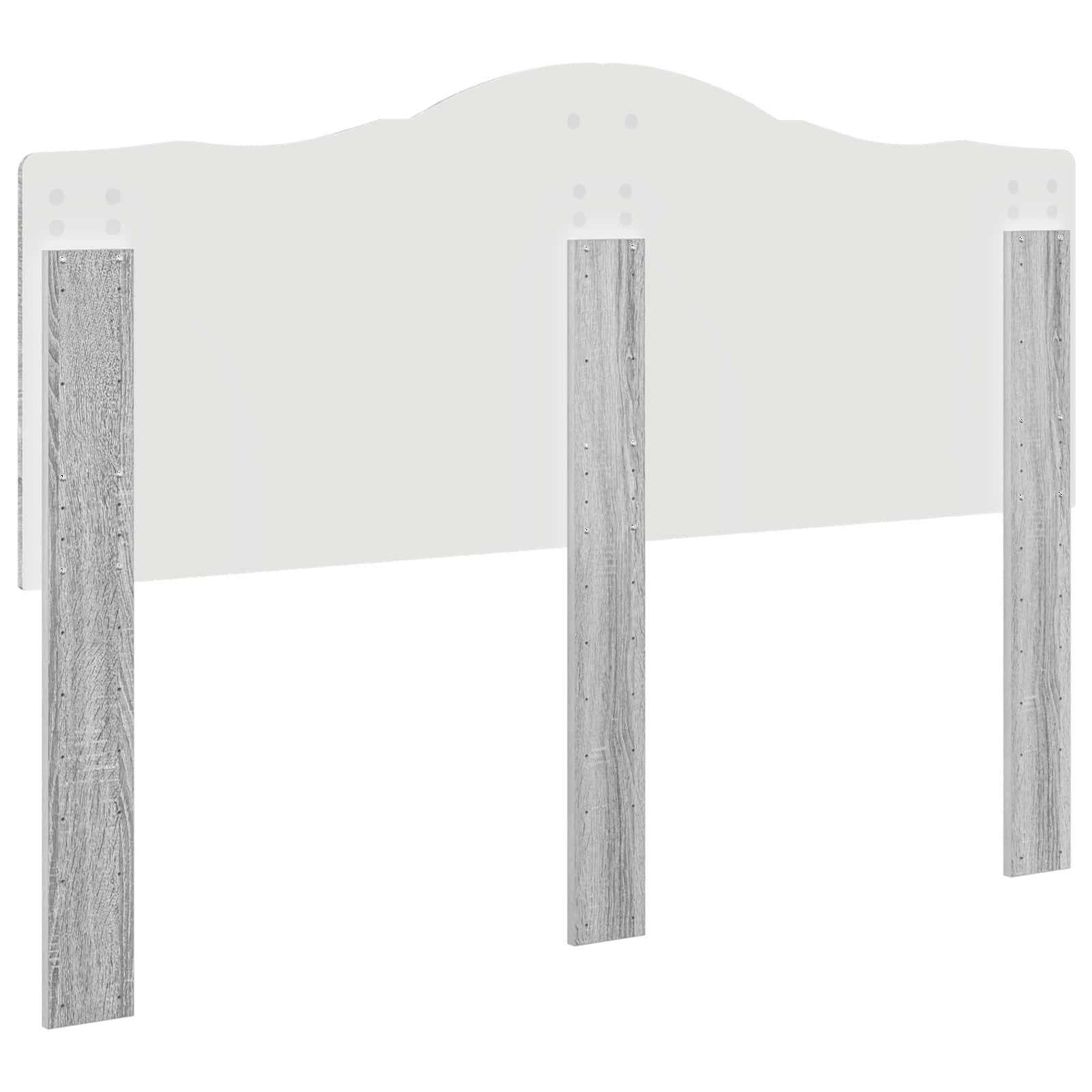 Testiera Grigio Sonoma Legno multistrato | homemem39