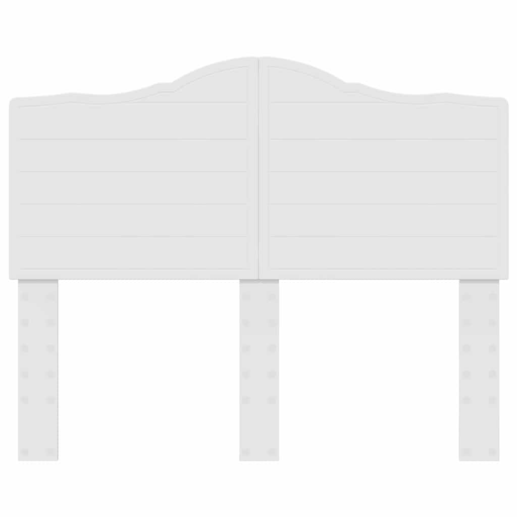 Testiera con testiera Bianco 135 cm Legno multistrato