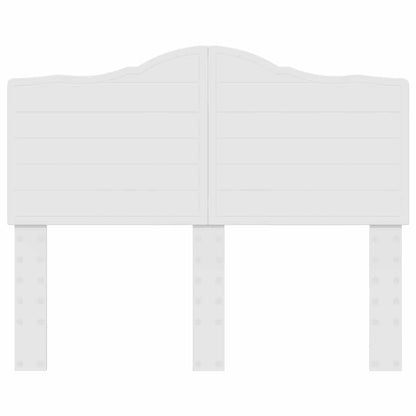 Testiera con testiera Bianco 135 cm Legno multistrato