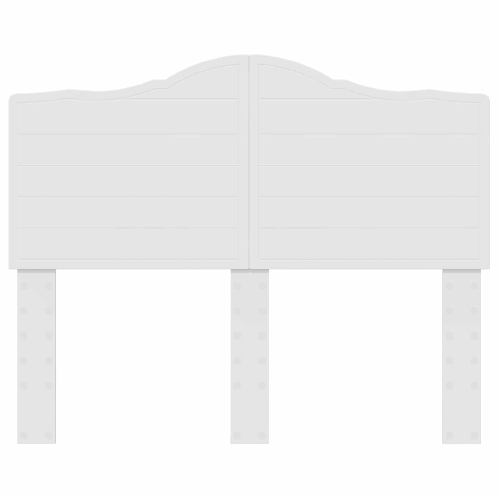 Testiera Bianco Legno multistrato | homemem39