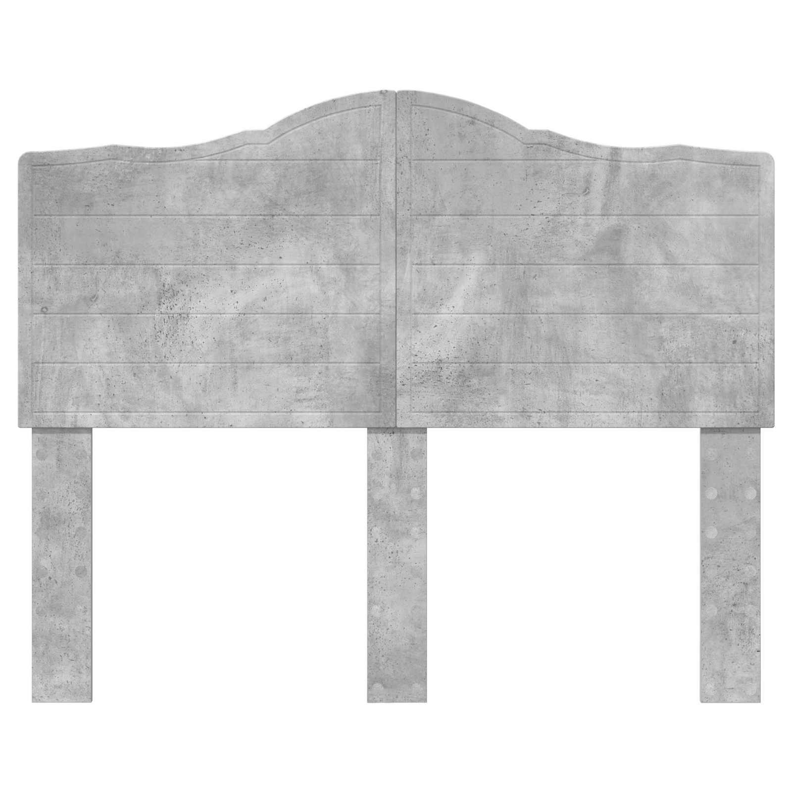 Testiera Grigio cemento Legno multistrato | homemem39
