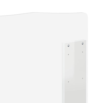 Testiera Bianco Lucido Legno ingegnerizzato