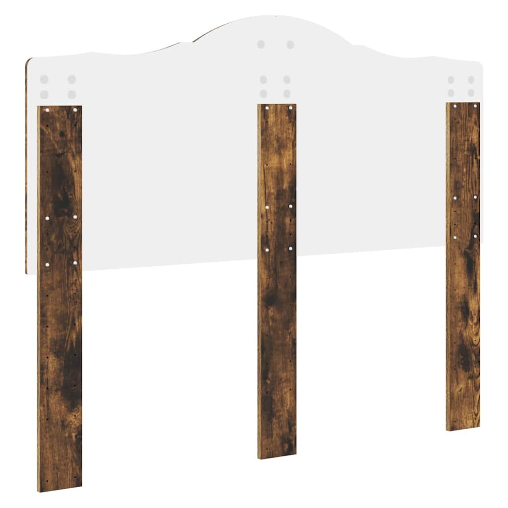 Testiera con testiera Rovere fumé 120 cm Legno multistrato