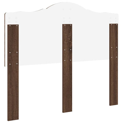 Testiera con testiera Rovere Marrone 120 cm Legno multistrato