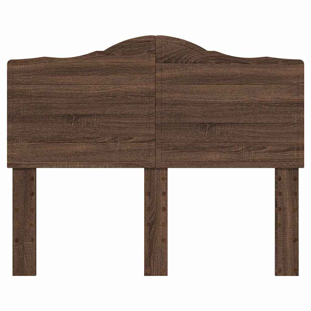 Testiera con testiera Rovere Marrone 120 cm Legno multistrato