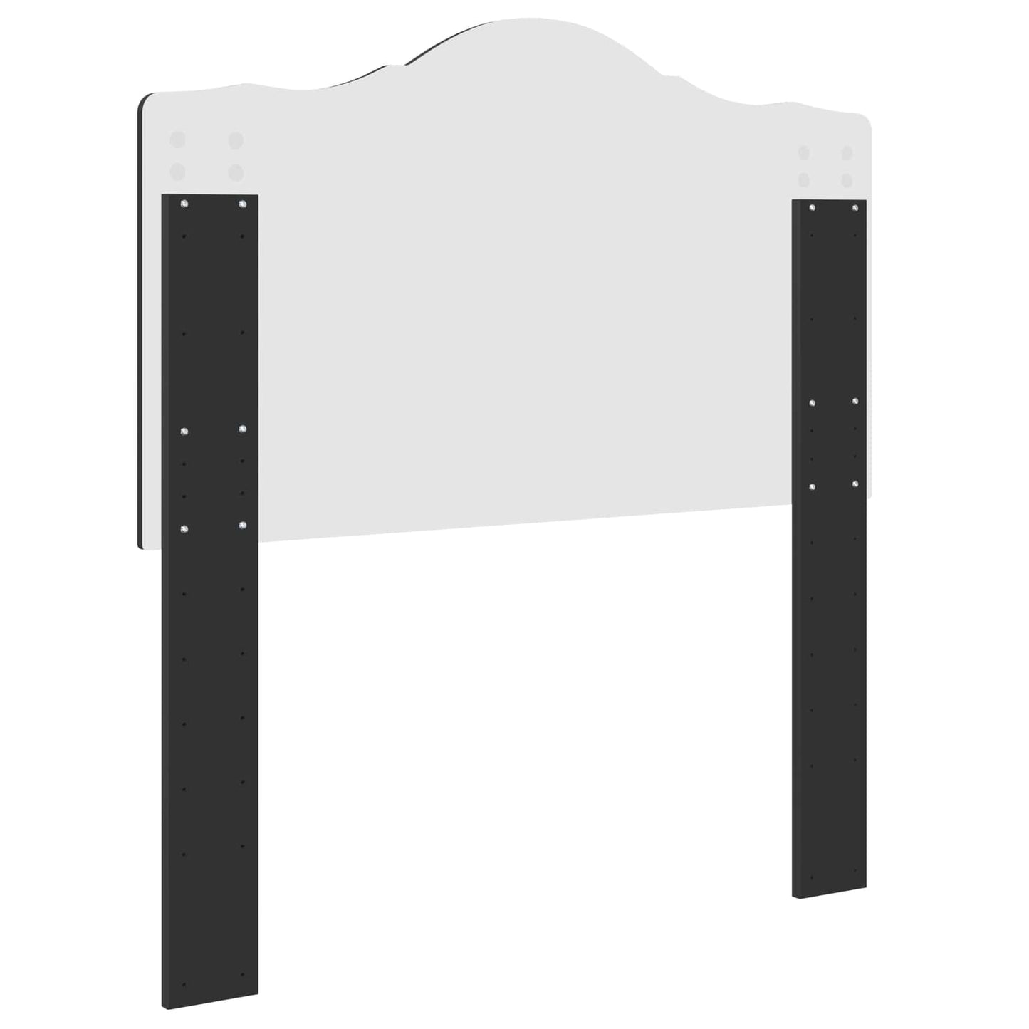 Testiera Rovere Nero Legno multistrato | homemem39