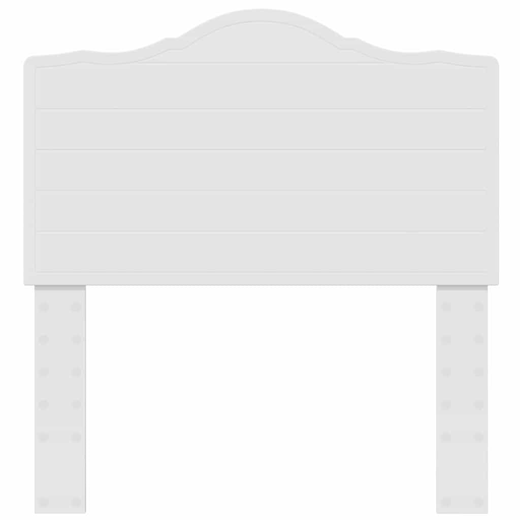 Testiera con testiera Bianco 90 cm Legno multistrato