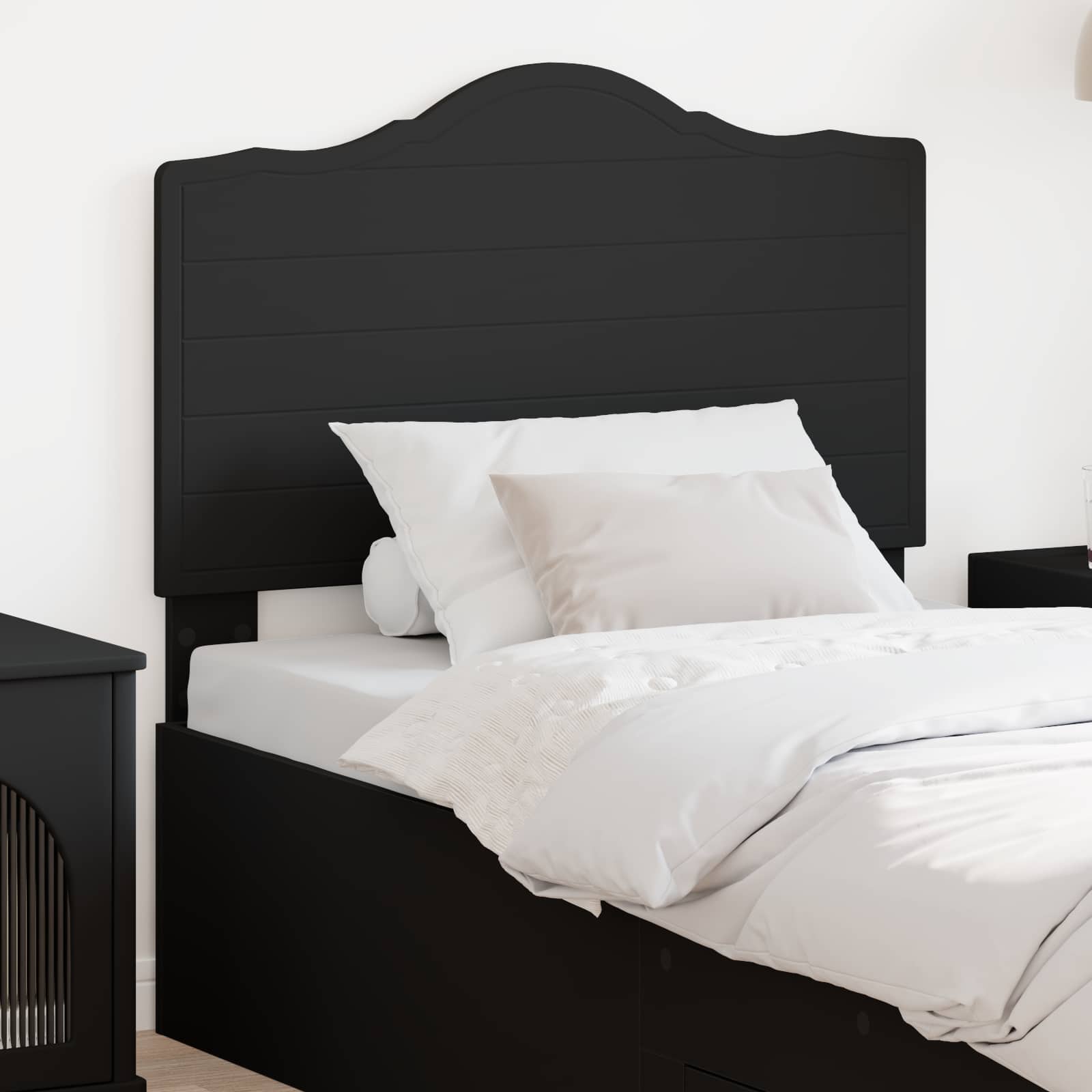 Testiera Rovere Nero Legno multistrato | homemem39
