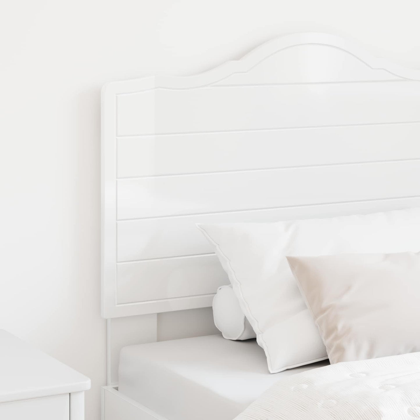 Testiera Bianco Lucido Legno ingegnerizzato