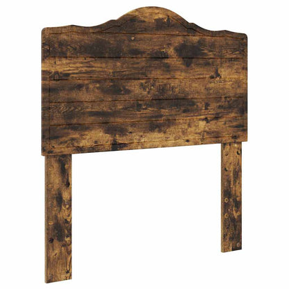 Testiera con testiera Rovere fumé 90 cm Legno multistrato