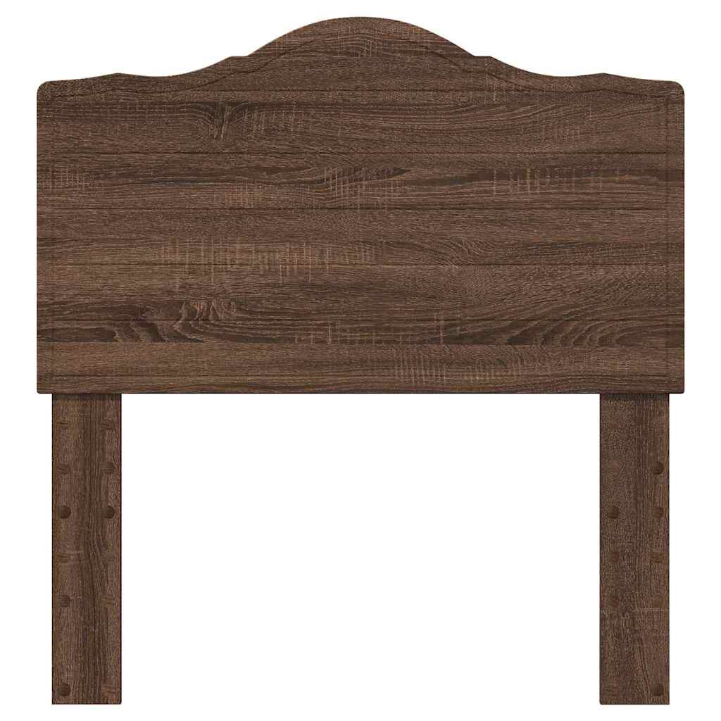 Testiera con testiera Rovere Marrone 90 cm Legno multistrato