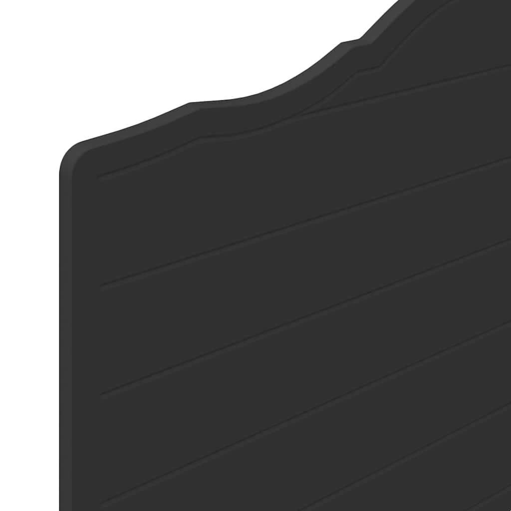 Testiera con testiera Rovere Nero 80 cm Legno multistrato