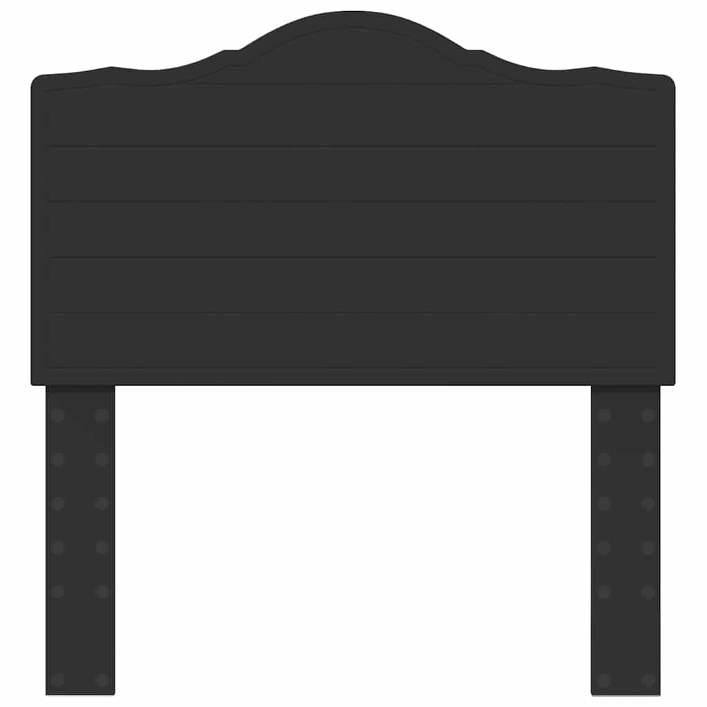 Testiera con testiera Rovere Nero 80 cm Legno multistrato