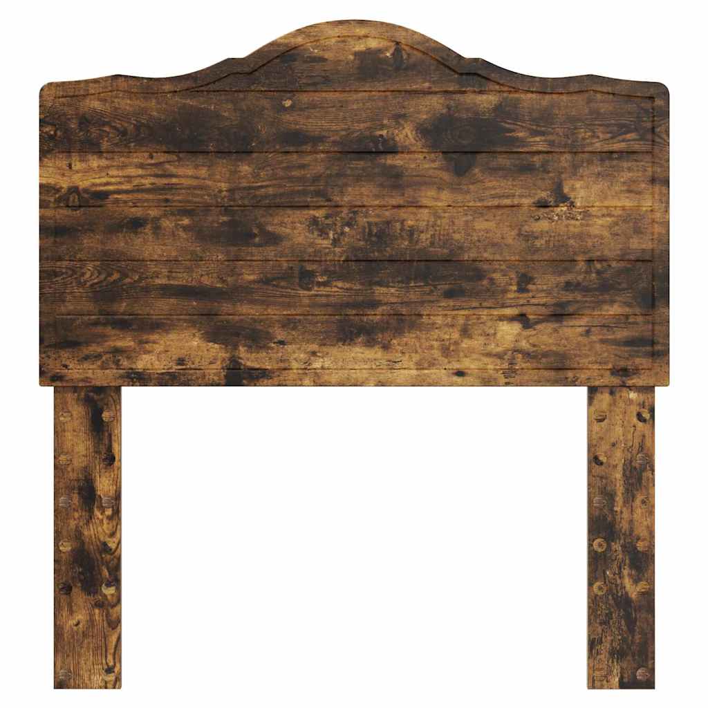 Testiera con testiera Rovere fumé 80 cm Legno multistrato