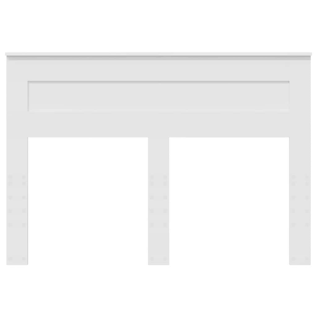 Testiera con testiera Bianco 150 cm Legno multistrato