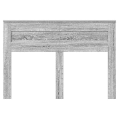 Testiera con testiera Grigio Sonoma 140 cm Legno multistrato