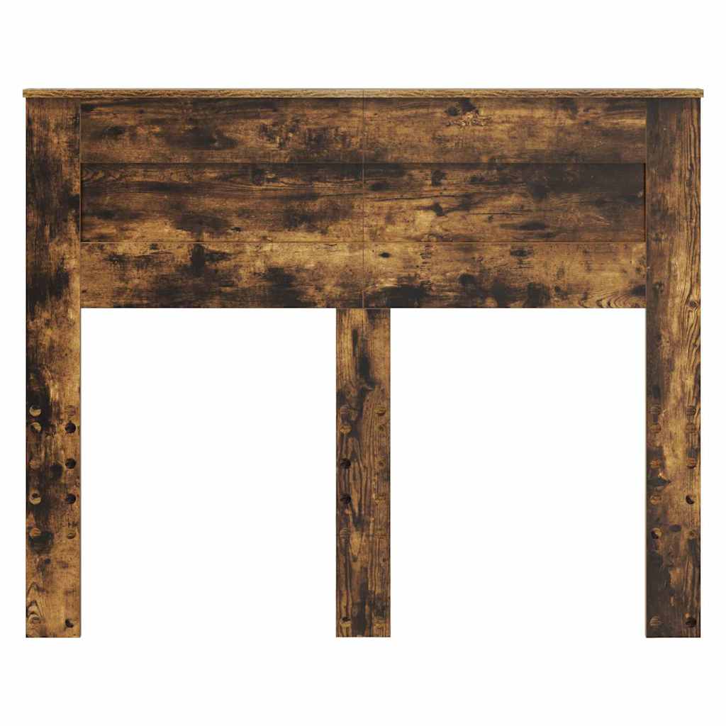 Testiera con testiera Rovere fumé 135 cm Legno multistrato