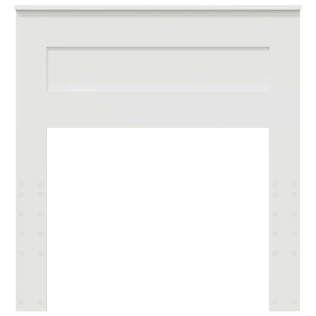 Testiera con testiera Bianco 100 cm Legno multistrato