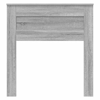 Testiera con testiera Grigio Sonoma 100 cm Legno multistrato