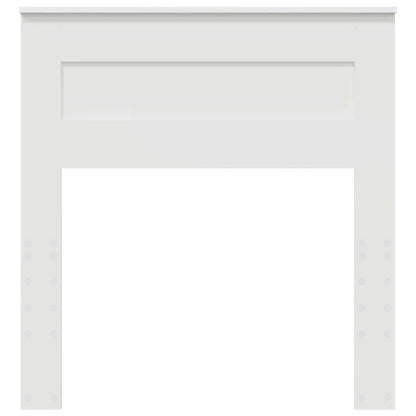 Testiera con testiera Bianco 90 cm Legno multistrato