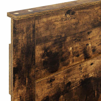 Testiera con testiera Rovere fumé 90 cm Legno multistrato