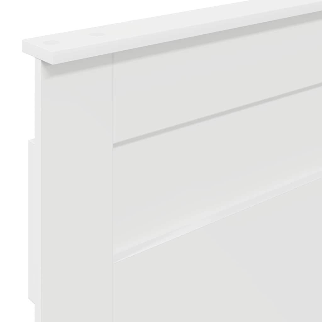 Testiera con testiera Bianco 75 cm Legno multistrato